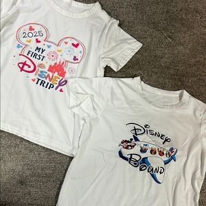 2025 First Trip Disney Graphic T-Shirts